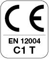 Certified by CE in accordance with a harmonized European standard (EN). 