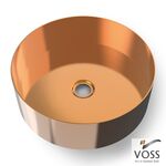 MILO TABLE BASIN Φ40 VOSS INOX PVD ROSE-GOLD