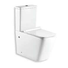 River Basin 2039A H.P. with Cistern and Cover slim soft close
