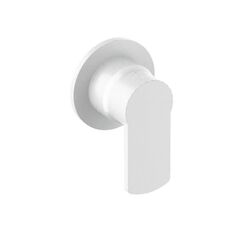 ORABELLA GLAM WHITE MAT SHOWER FAUCET (Bathroom Built-in 1 point)