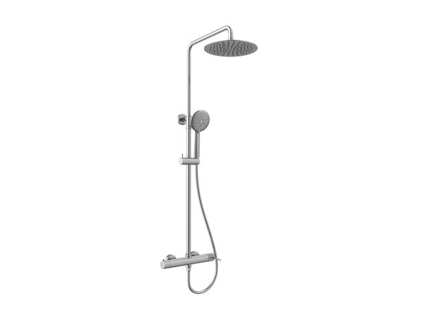 Orabella Preciosa  Στήλη ντουζ με στρόγγυλη κεφαλή Φ250 σε διάφορα χρώματα