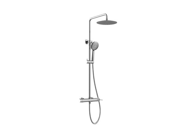 Orabella Terra  Στήλη ντουζ με στρόγγυλη κεφαλή Φ250 σε διάφορα χρώματα