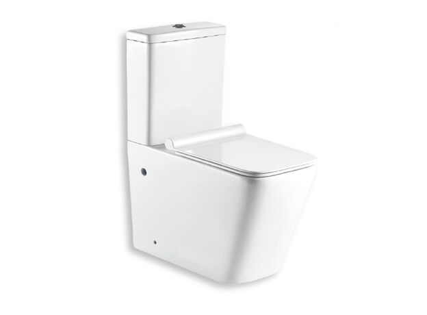 River Basin 2039A H.P. with Cistern and Cover slim soft close
