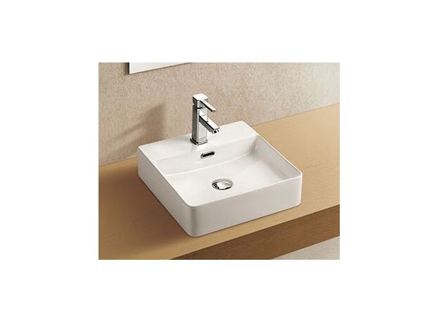 Bathroom Sink Counter - Hanging Myrto LT 2177 42Χ42cm
