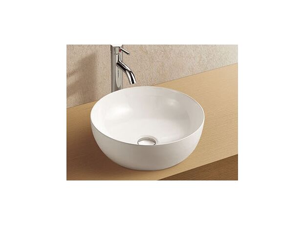 Bathroom Sink wall mounted and above counter ARIS 3216 405Χ405Χ140mm