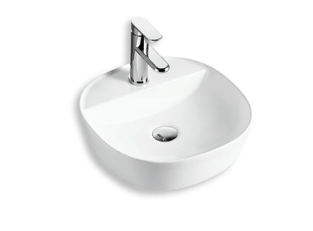 Seated Bathroom Sink - Hermes Tabletop 40.5Χ40.5xcm