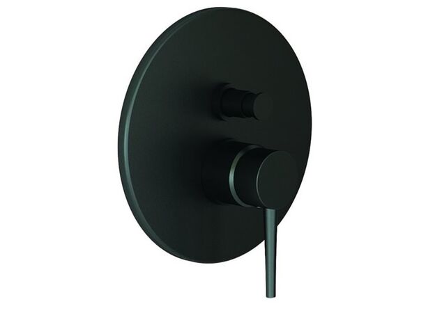 ORABELLA ELEMENT BLACK MAT SHOWER FAUCET (Bathroom Built-in 2 points)